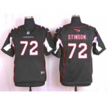 nike nfl jerseys arizona cardinals #72 stinson black[Elite]