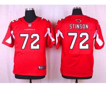 nike nfl jerseys arizona cardinals #72 stinson red[Elite]