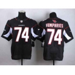 nike nfl jerseys arizona cardinals #74 humphries black[Elite]