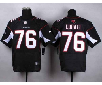 nike nfl jerseys arizona cardinals #76 lupati black[Elite]