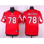 nike nfl jerseys arizona cardinals #78 watford red[Elite]