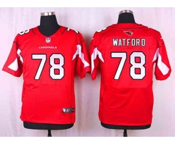 nike nfl jerseys arizona cardinals #78 watford red[Elite]