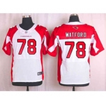 nike nfl jerseys arizona cardinals #78 watford white[Elite]