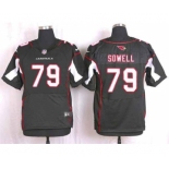 nike nfl jerseys arizona cardinals #79 sowell black[Elite]