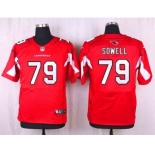 nike nfl jerseys arizona cardinals #79 sowell red[Elite]