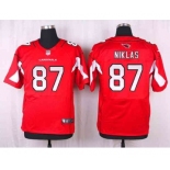 nike nfl jerseys arizona cardinals #87 niklas red[Elite]