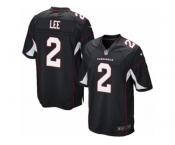 Men Nike Arizona Cardinals #2 Andy Lee Game Black Alternate NFL Jersey