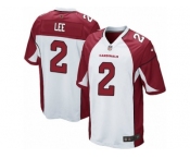 Men Nike Arizona Cardinals #2 Andy Lee Game White NFL Jersey