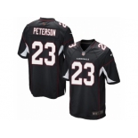 Men Nike Arizona Cardinals #23 Adrian Peterson Game Black Alternate NFL Jersey