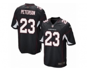 Men Nike Arizona Cardinals #23 Adrian Peterson Game Black Alternate NFL Jersey