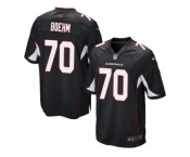 Men Nike Arizona Cardinals #70 Evan Boehm Game Black Alternate NFL Jersey