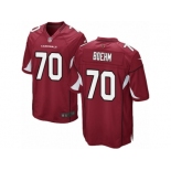 Men Nike Arizona Cardinals #70 Evan Boehm Game Red Team Color NFL Jersey