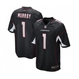 Men's Arizona Cardinals #1 Kyler Murray Game Black Alternate Football Jersey