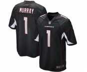 Men's Arizona Cardinals #1 Kyler Murray Game Black Alternate Football Jersey