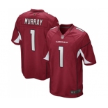 Men's Arizona Cardinals #1 Kyler Murray Game Red Team Color Football Jersey