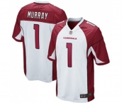 Men's Arizona Cardinals #1 Kyler Murray Game White Football Jersey