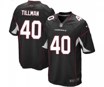 Men's Arizona Cardinals #40 Pat Tillman Game Black Alternate Football Jersey