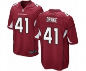 Men's Arizona Cardinals #41 Kenyan Drake Game Red Team Color Football Jersey