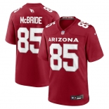 Men's Arizona Cardinals #85 Trey McBride 2024 Game Red Team Color Football Jersey