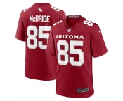 Men's Arizona Cardinals #85 Trey McBride 2024 Game Red Team Color Football Jersey