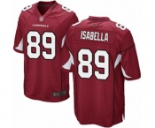 Men's Arizona Cardinals #89 Andy Isabella Game Red Team Color Football Jersey