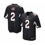 Men's Nike Arizona Cardinals #2 Andy Lee Game Black Alternate NFL Jersey