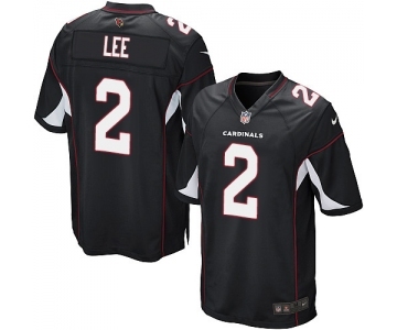 Men's Nike Arizona Cardinals #2 Andy Lee Game Black Alternate NFL Jersey