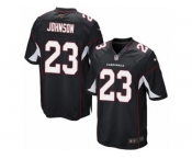 Men's Nike Arizona Cardinals #23 Chris Johnson Game Black Alternate NFL Jersey