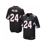 Men's Nike Arizona Cardinals #24 Adrian Wilson Game Black Alternate NFL Jersey