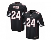 Men's Nike Arizona Cardinals #24 Adrian Wilson Game Black Alternate NFL Jersey