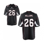 Men's Nike Arizona Cardinals #26 Brandon Williams Game Black Alternate NFL Jersey