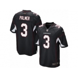 Men's Nike Arizona Cardinals #3 Carson Palmer Game Black Alternate NFL Jersey