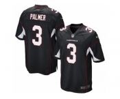 Men's Nike Arizona Cardinals #3 Carson Palmer Game Black Alternate NFL Jersey