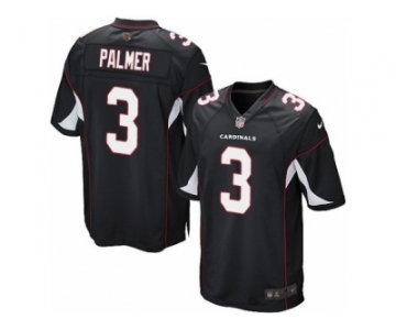 Men's Nike Arizona Cardinals #3 Carson Palmer Game Black Alternate NFL Jersey