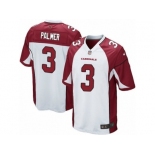 Men's Nike Arizona Cardinals #3 Carson Palmer Game White NFL Jersey