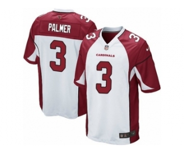 Men's Nike Arizona Cardinals #3 Carson Palmer Game White NFL Jersey