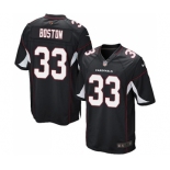 Men's Nike Arizona Cardinals #33 Tre Boston Game Black Alternate NFL Jersey