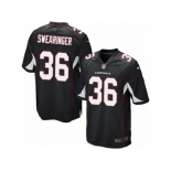 Men's Nike Arizona Cardinals #36 D. J. Swearinger Game Black Alternate NFL Jersey