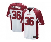 Men's Nike Arizona Cardinals #36 D. J. Swearinger Game White NFL Jersey