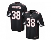 Men's Nike Arizona Cardinals #38 Andre Ellington Game Black Alternate NFL Jersey