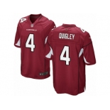 Men's Nike Arizona Cardinals #4 Ryan Quigley Game Red Team Color NFL Jersey