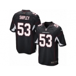 Men's Nike Arizona Cardinals #53 A.Q. Shipley Game Black Alternate NFL Jersey