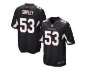 Men's Nike Arizona Cardinals #53 A.Q. Shipley Game Black Alternate NFL Jersey