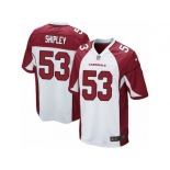 Men's Nike Arizona Cardinals #53 A.Q. Shipley Game White NFL Jersey