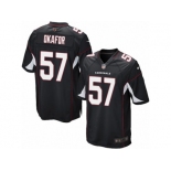 Men's Nike Arizona Cardinals #57 Alex Okafor Game Black Alternate NFL Jersey