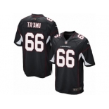 Men's Nike Arizona Cardinals #66 Alameda Ta'amu Game Black Alternate NFL Jersey