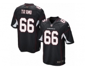 Men's Nike Arizona Cardinals #66 Alameda Ta'amu Game Black Alternate NFL Jersey