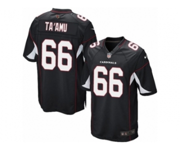 Men's Nike Arizona Cardinals #66 Alameda Ta'amu Game Black Alternate NFL Jersey