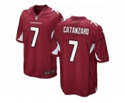 Men's Nike Arizona Cardinals #7 Chandler Catanzaro Game Red Team Color NFL Jersey