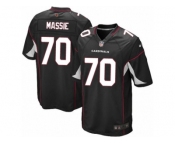 Men's Nike Arizona Cardinals #70 Bobby Massie Game Black Alternate NFL Jersey